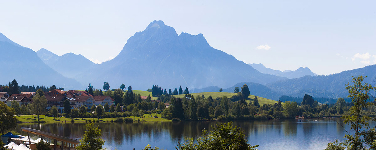 Ferienwohnung Hopfen mit Seeblick