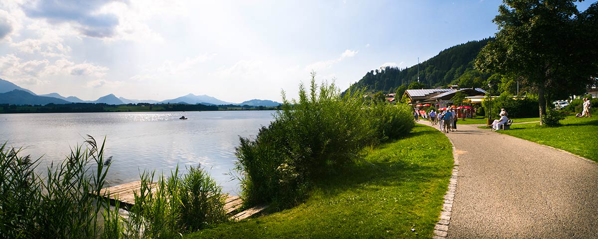 Seepromenade am Hopfensee